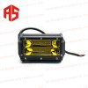 5英寸72W 兩排黃光 LED長(zhǎng)條燈工作行駛改裝越野車燈