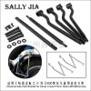 適用于哈雷巡航太子復(fù)古摩托車掛包活動(dòng)支架 邊包支架 邊箱支架
